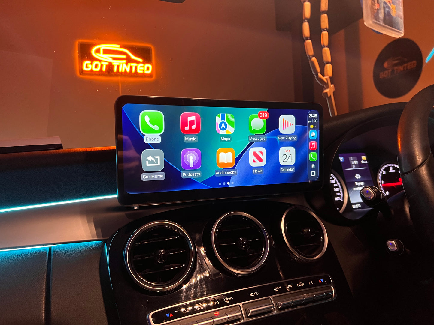 MERCEDES BENZ A CLASS, C CLASS, V CLASS, CLA, GLA, GLC 2014-2019 SCREEN